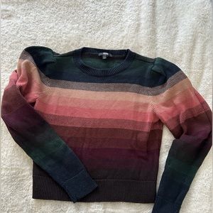 Paige puff sleeved sweater size medium